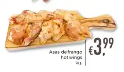 Bolama Asas de frango hot wings promoção