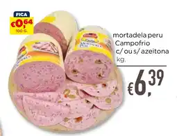 Bolama mortadela peru mortadela peru Campofrio c/ous/azeitona promoção