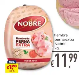 Bolama fiambre perna extra Nobre promoção