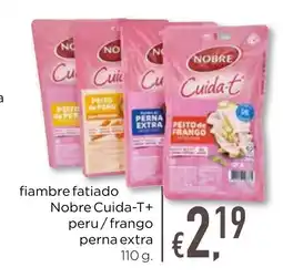 Bolama fiambre fatiado Nobre Cuida-T+ promoção