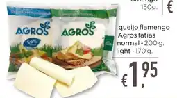 Bolama queijo flamengo Agros fatias promoção