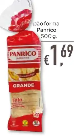 Bolama pão forma Panrico promoção