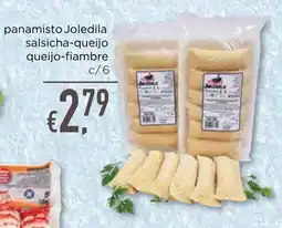 Bolama panamisto Joledila salsicha-queijo queijo-fiambre promoção