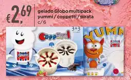 Bolama gelado Globo multipack promoção