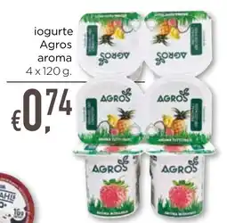 Bolama iogurte Agros aroma promoção