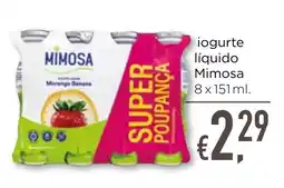 Bolama iogurte líquido Mimosa promoção