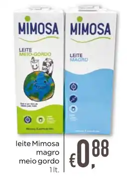 Bolama leite Mimosa magro meio gordo promoção