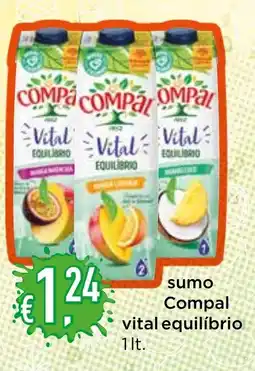 Bolama sumo Compal vital equilíbrio promoção