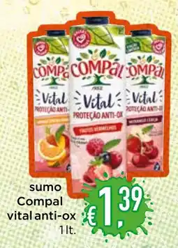 Bolama sumo Compal vital anti-ox promoção