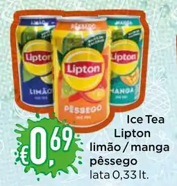 Bolama Ice Tea Lipton limão/manga pêssego lata promoção