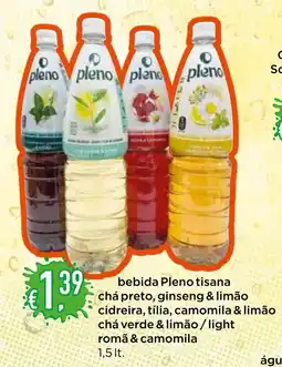 Bolama bebida Pleno tisana promoção