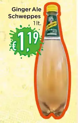 Bolama Ginger Ale Schweppes promoção