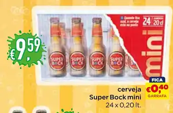 Bolama cerveja Super Bock mini promoção