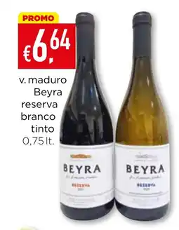 Bolama v. maduro Beyra reserva branco tinto promoção