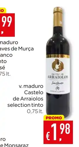 Bolama v. maduro Castelo de Arraiolos selection tinto promoção
