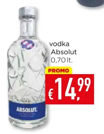 Bolama vodka Absolut promoção