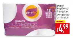 Bolama papel higiénico Pampilar compacto promoção