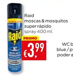 Bolama Raid moscas & mosquitos super rápido spray promoção