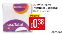 Bolama guardanapos Pampilar uso total promoção