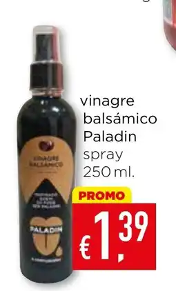 Bolama vinagre balsámico Paladin spray promoção