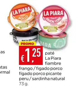 Bolama paté La Piara fiambre promoção