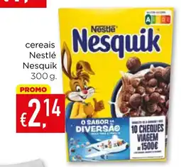 Bolama cereais Nestlé Nesquik promoção