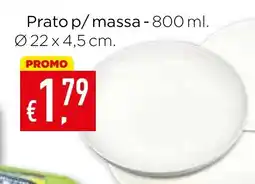 Bolama Prato p/massa promoção