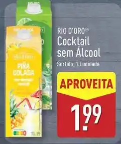 ALDI Cocktail sem álcool promoção