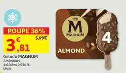 Auchan Gelado MAGNUM promoção