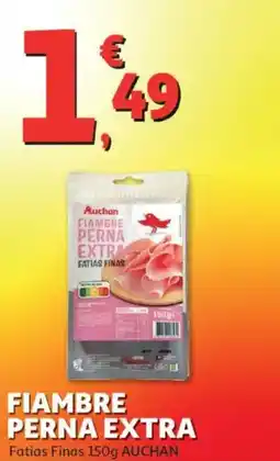 Auchan Fiambre perna extra promoção