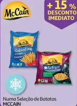Auchan Numa Seleção de Batatas MCCAIN promoção