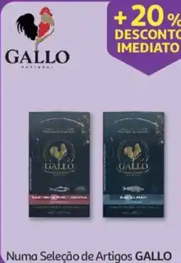 Auchan Numa Seleção de Artigos GALLO promoção