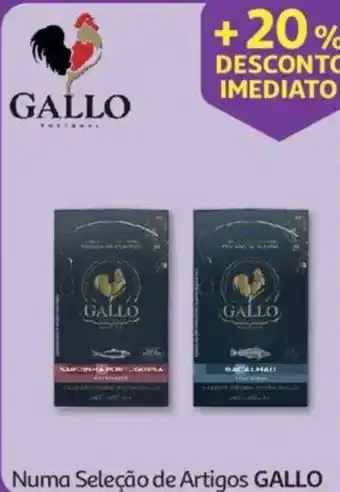 Auchan Numa Seleção de Artigos GALLO promoção