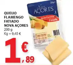 E.Leclerc Queijo flamengo fatiado nova açores promoção
