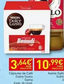 Recheio Nescafé - capsulas de cafe promoção