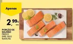 Continente Aqui é fresco - porção de salmao promoção