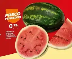 Continente Melancia riscada alongada c/sementes promoção