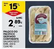 Continente Continente - paloco do pacifico desfiado promoção