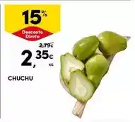 Continente Chuchu promoção