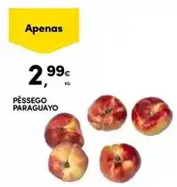 Continente Pessego paraguayo promoção