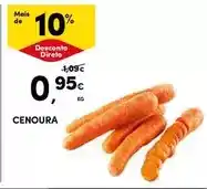 Continente Cenoura promoção