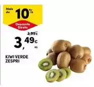 Continente Zespri - kiwi verde promoção