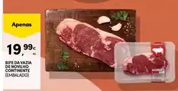 Continente Continente - bife de vazia de novilho promoção