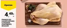 Continente Seleção du chef - frango do campo interior c/muldos continente promoção