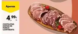 Continente Continente - costeletas mitsitas de porco promoção