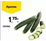 Continente Pepino promoção