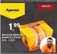 Continente Bola de berlim marco costa promoção