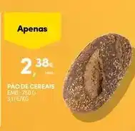 Continente Pao de cereais promoção