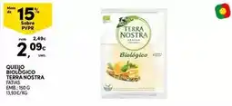Continente Terra nostra - queijo biologico promoção