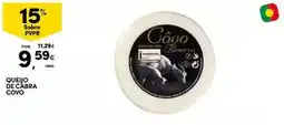 Continente Côvo - queijo de cabra promoção